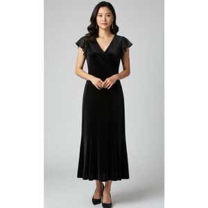 Tommy Hilfiger Black Midi Dress